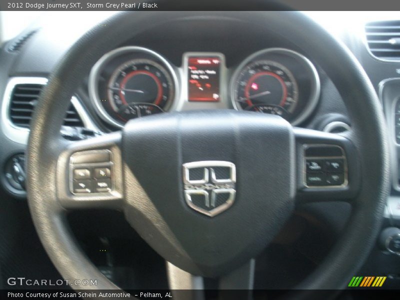 Storm Grey Pearl / Black 2012 Dodge Journey SXT