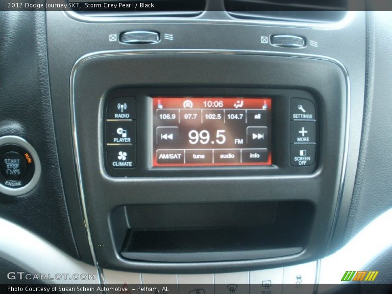 Storm Grey Pearl / Black 2012 Dodge Journey SXT