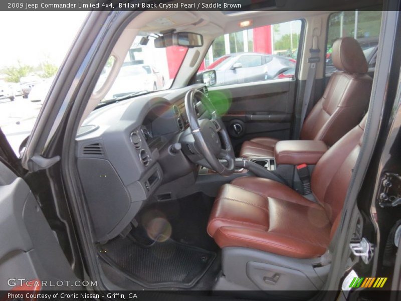Front Seat of 2009 Commander Limited 4x4
