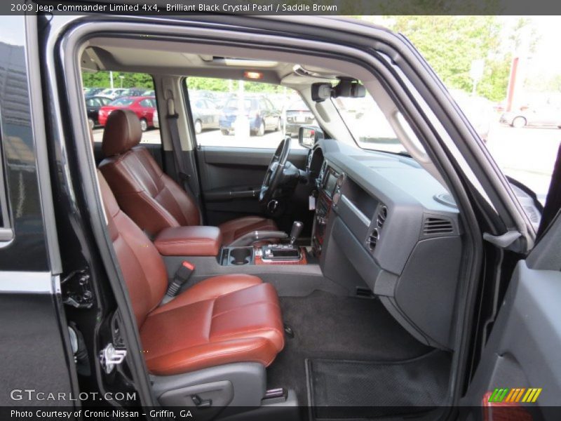  2009 Commander Limited 4x4 Saddle Brown Interior