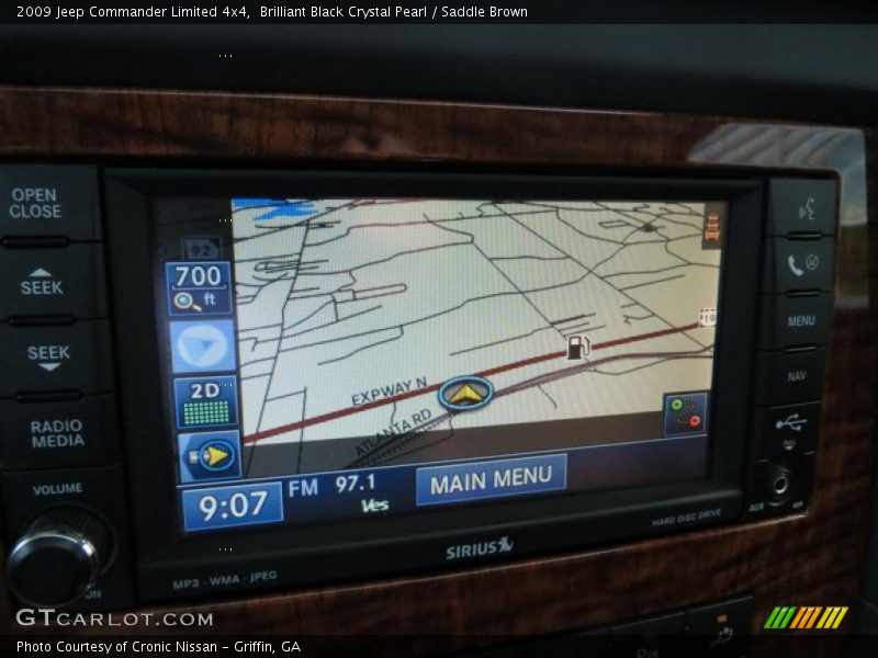 Navigation of 2009 Commander Limited 4x4