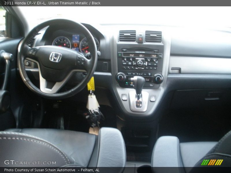 Urban Titanium Metallic / Black 2011 Honda CR-V EX-L