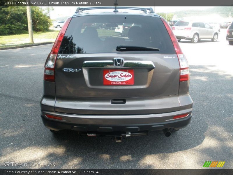 Urban Titanium Metallic / Black 2011 Honda CR-V EX-L