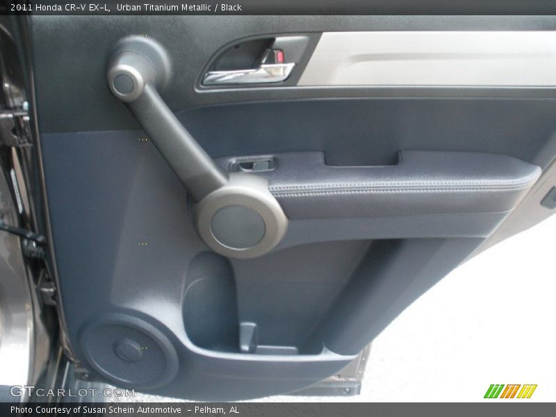 Urban Titanium Metallic / Black 2011 Honda CR-V EX-L