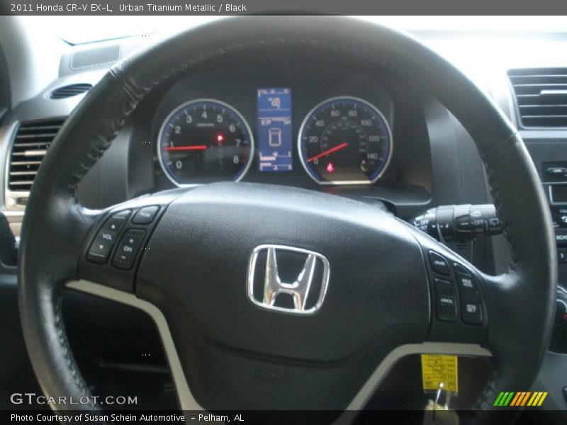 Urban Titanium Metallic / Black 2011 Honda CR-V EX-L