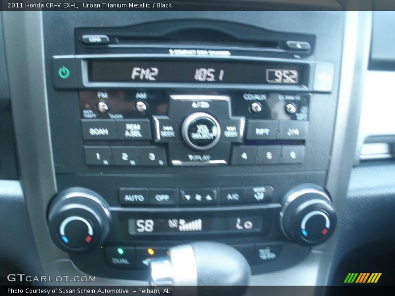 Urban Titanium Metallic / Black 2011 Honda CR-V EX-L