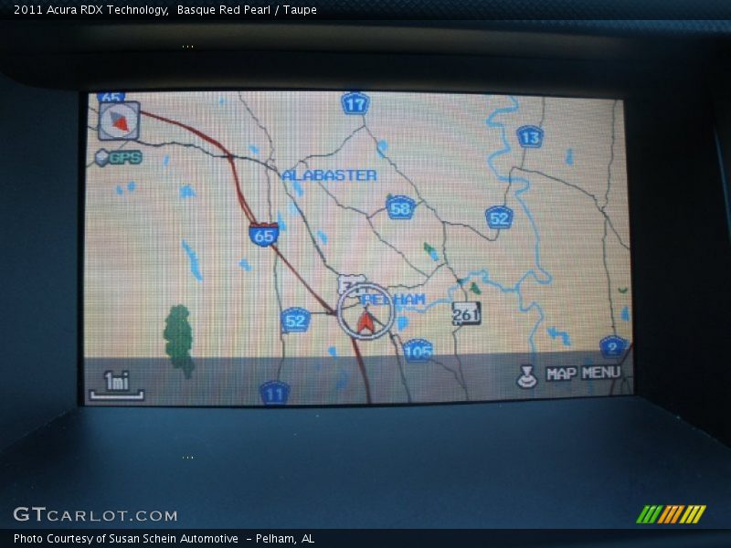 Basque Red Pearl / Taupe 2011 Acura RDX Technology