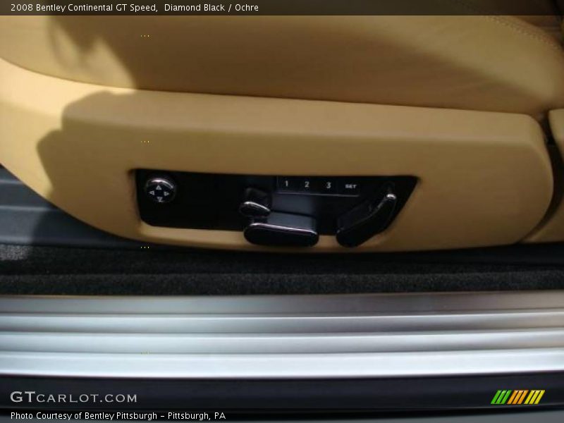 Diamond Black / Ochre 2008 Bentley Continental GT Speed
