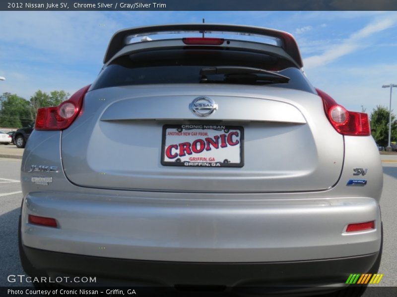 Chrome Silver / Gray/Silver Trim 2012 Nissan Juke SV