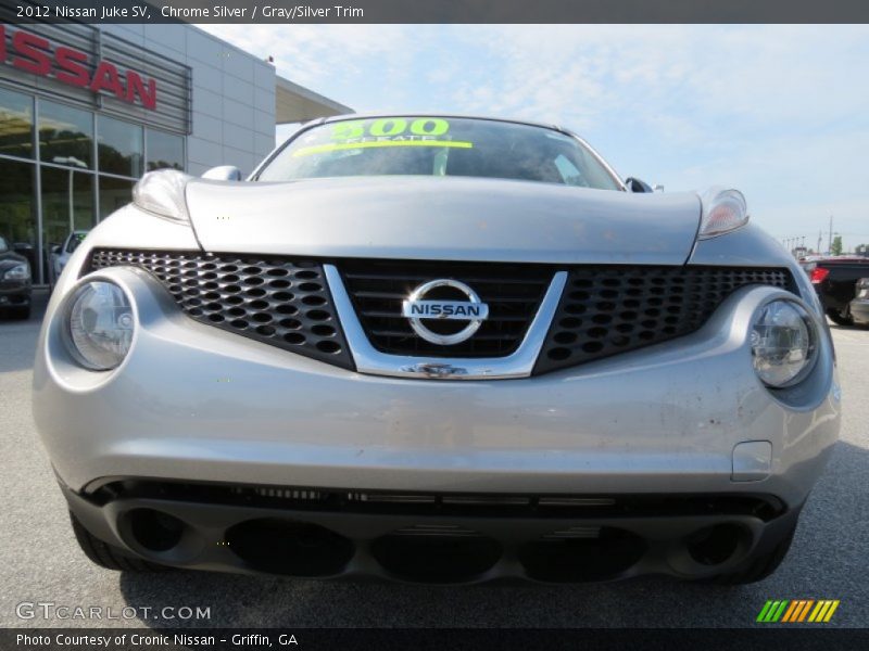 Chrome Silver / Gray/Silver Trim 2012 Nissan Juke SV