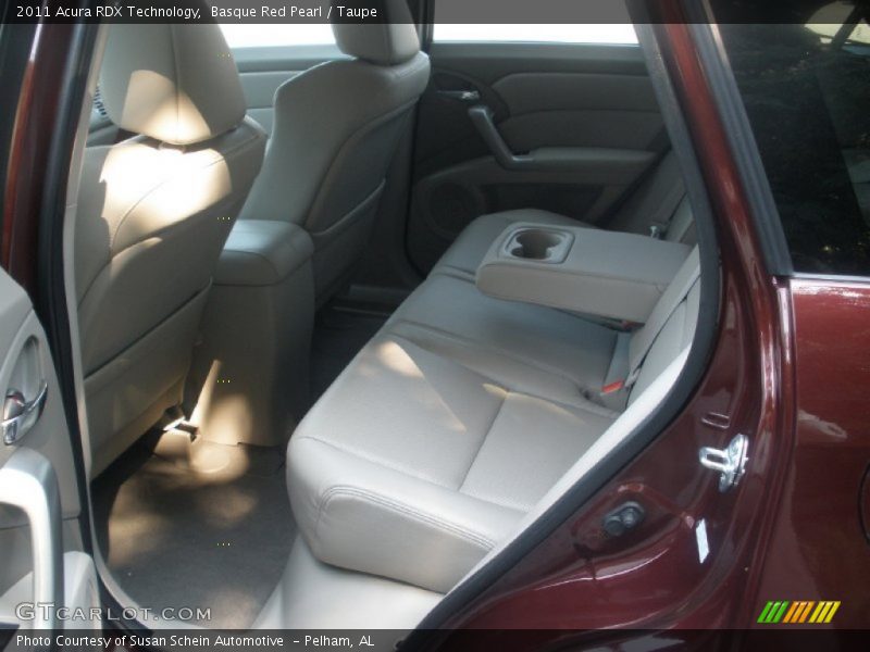 Basque Red Pearl / Taupe 2011 Acura RDX Technology