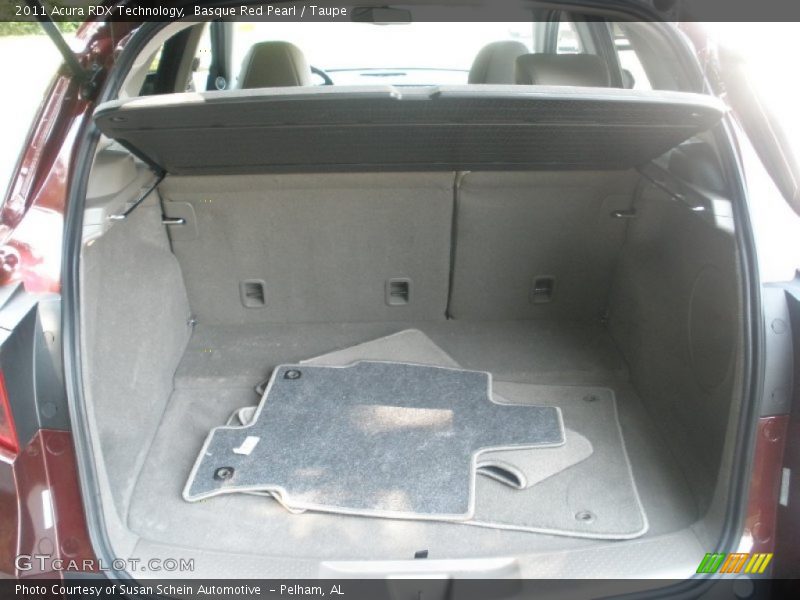 Basque Red Pearl / Taupe 2011 Acura RDX Technology