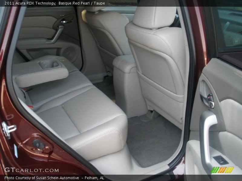 Basque Red Pearl / Taupe 2011 Acura RDX Technology