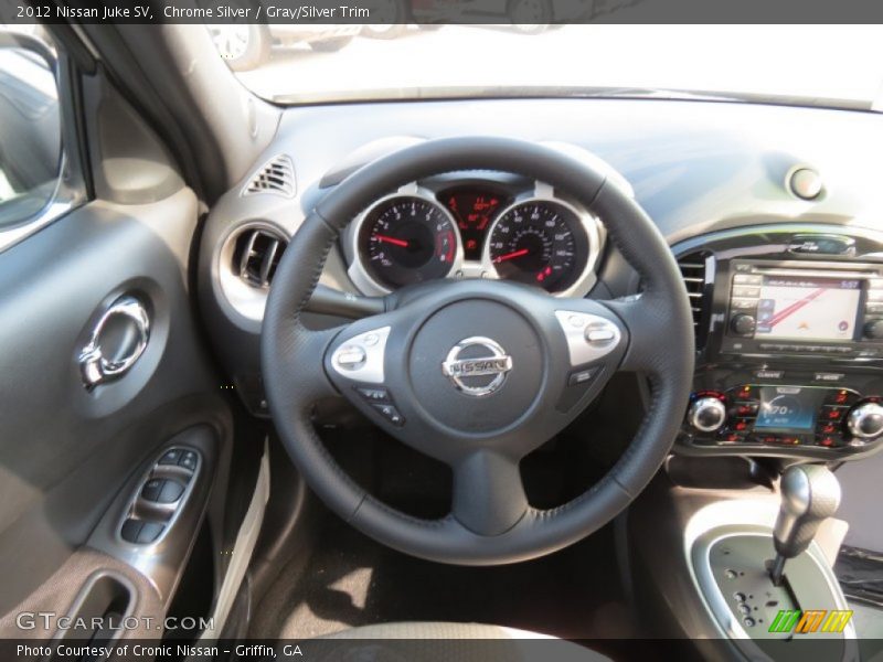 Chrome Silver / Gray/Silver Trim 2012 Nissan Juke SV