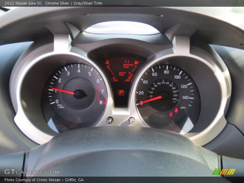 Chrome Silver / Gray/Silver Trim 2012 Nissan Juke SV