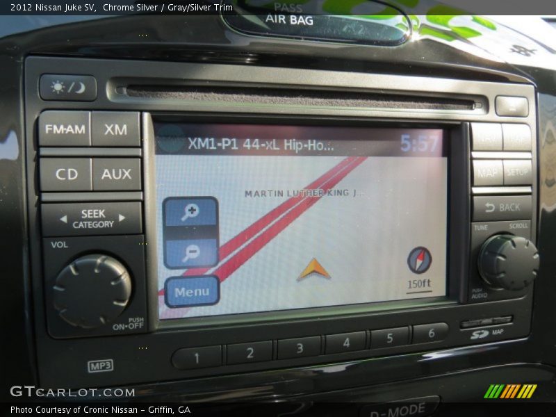 Chrome Silver / Gray/Silver Trim 2012 Nissan Juke SV