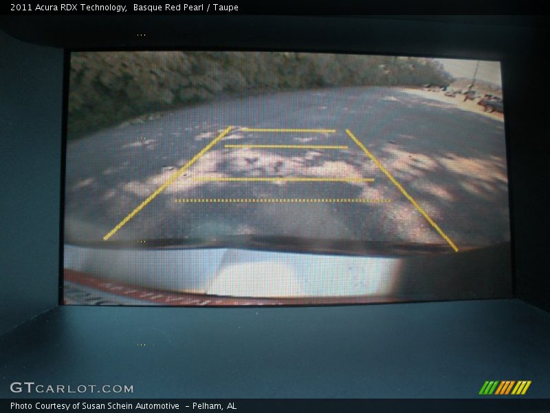 Basque Red Pearl / Taupe 2011 Acura RDX Technology