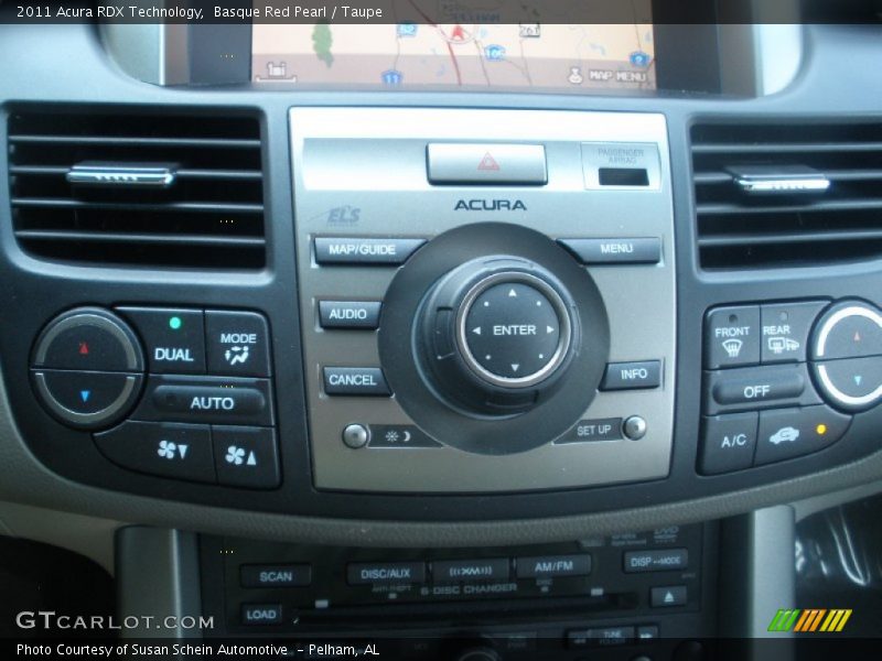 Basque Red Pearl / Taupe 2011 Acura RDX Technology