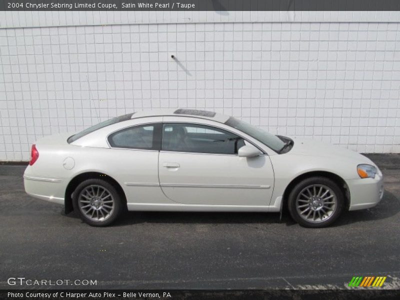  2004 Sebring Limited Coupe Satin White Pearl