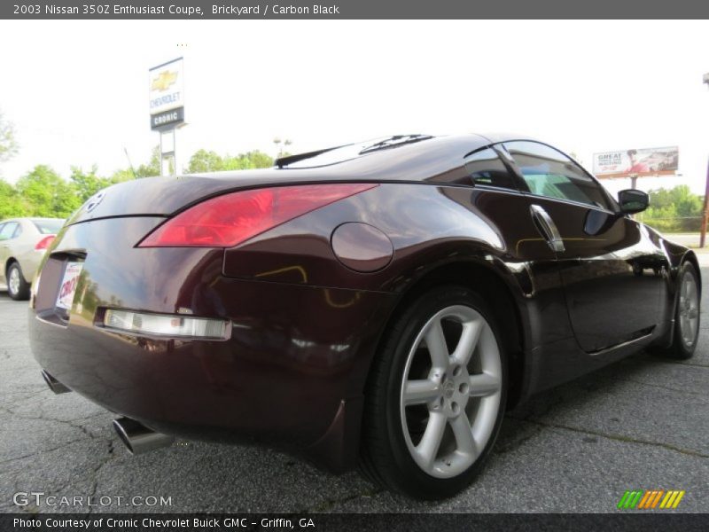 Brickyard / Carbon Black 2003 Nissan 350Z Enthusiast Coupe