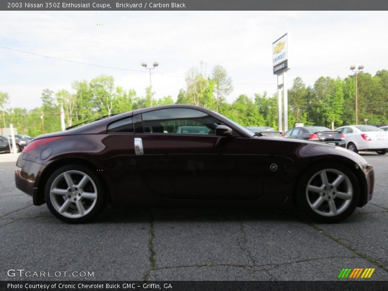 Brickyard / Carbon Black 2003 Nissan 350Z Enthusiast Coupe