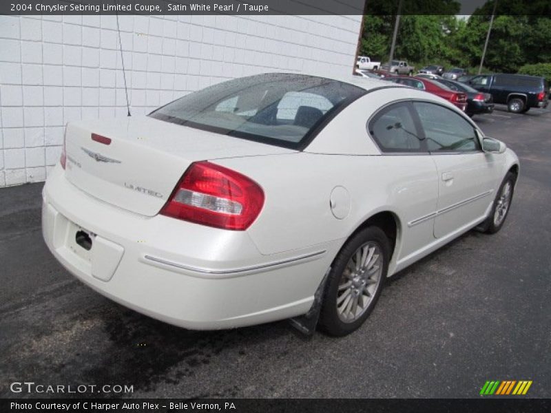  2004 Sebring Limited Coupe Satin White Pearl