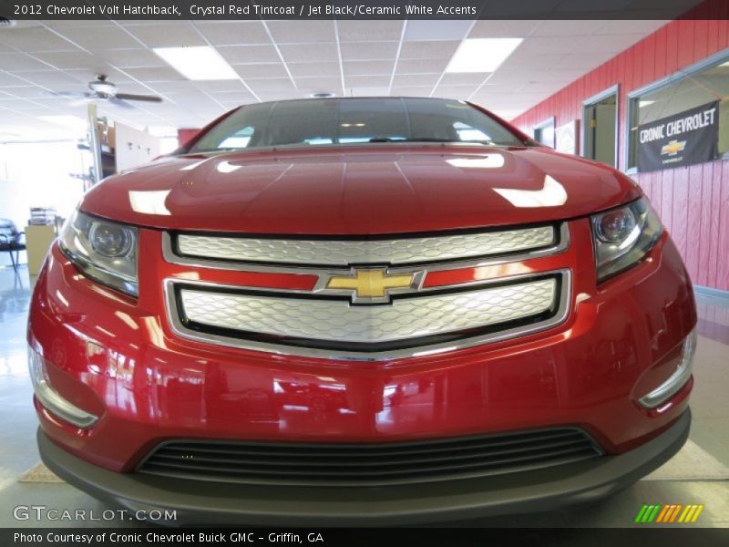 Crystal Red Tintcoat / Jet Black/Ceramic White Accents 2012 Chevrolet Volt Hatchback