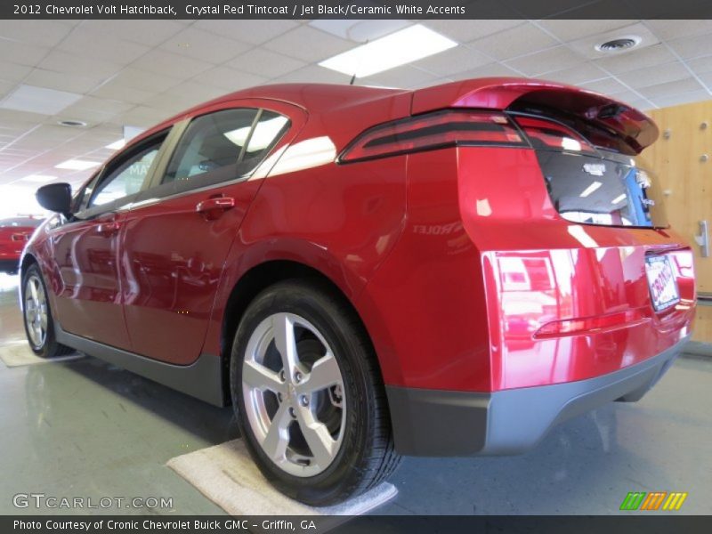 Crystal Red Tintcoat / Jet Black/Ceramic White Accents 2012 Chevrolet Volt Hatchback