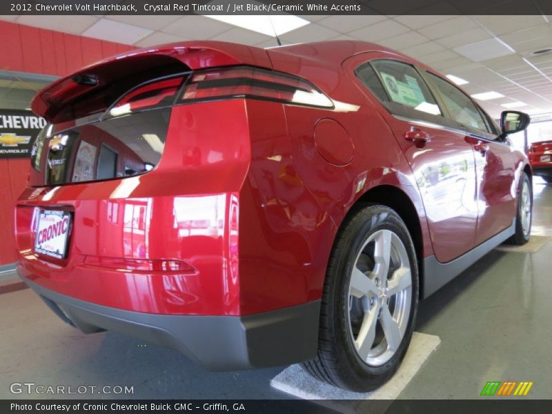 Crystal Red Tintcoat / Jet Black/Ceramic White Accents 2012 Chevrolet Volt Hatchback