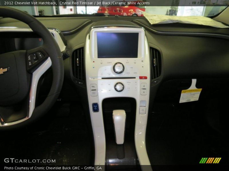 Controls of 2012 Volt Hatchback