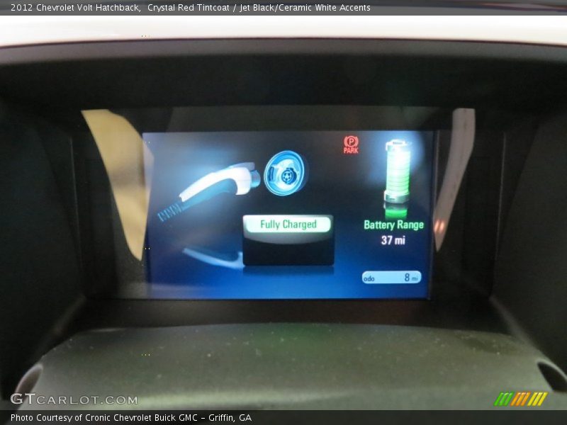 Crystal Red Tintcoat / Jet Black/Ceramic White Accents 2012 Chevrolet Volt Hatchback