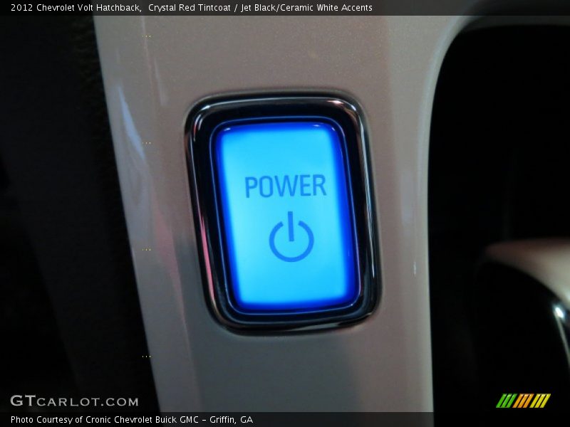 Controls of 2012 Volt Hatchback