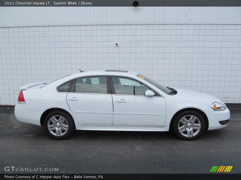 Summit White / Ebony 2011 Chevrolet Impala LT