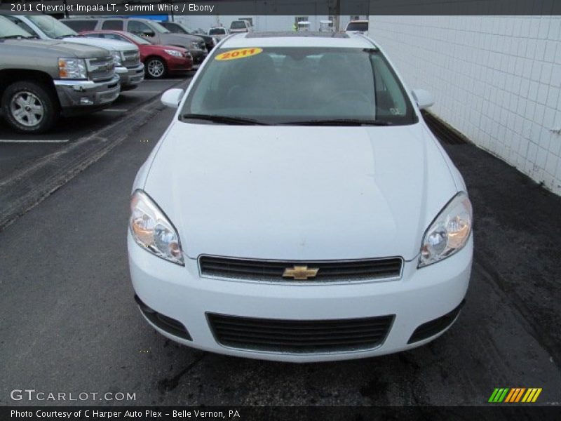 Summit White / Ebony 2011 Chevrolet Impala LT