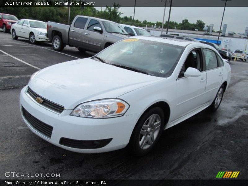 Summit White / Ebony 2011 Chevrolet Impala LT