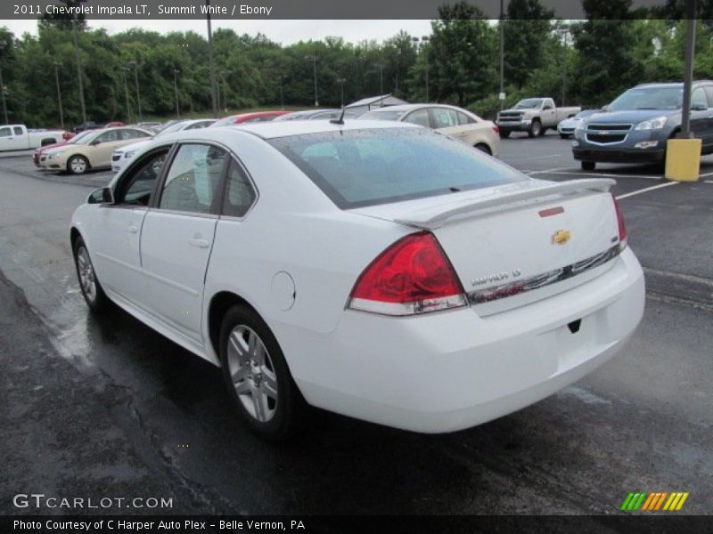 Summit White / Ebony 2011 Chevrolet Impala LT