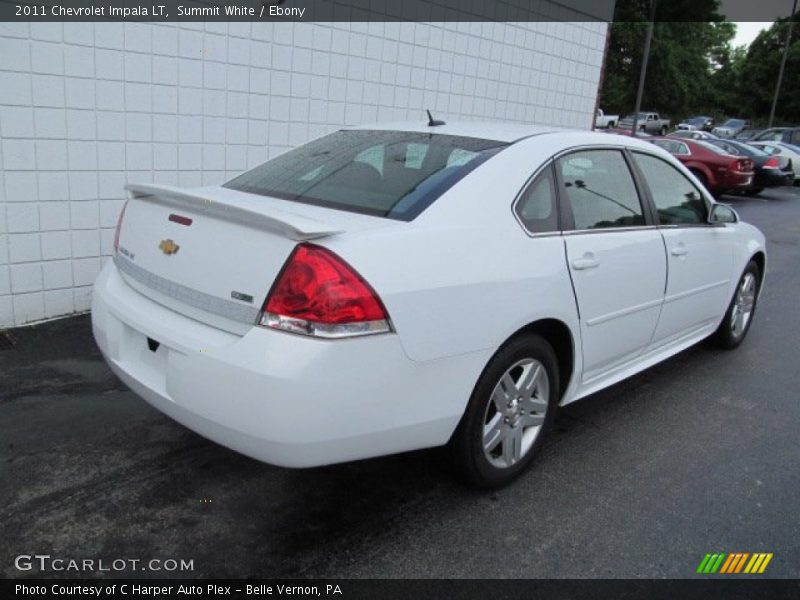 Summit White / Ebony 2011 Chevrolet Impala LT