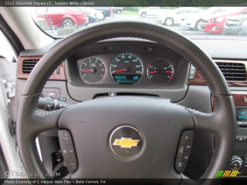 Summit White / Ebony 2011 Chevrolet Impala LT