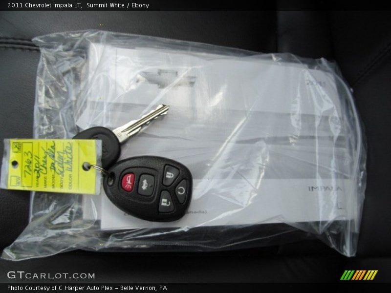 Summit White / Ebony 2011 Chevrolet Impala LT