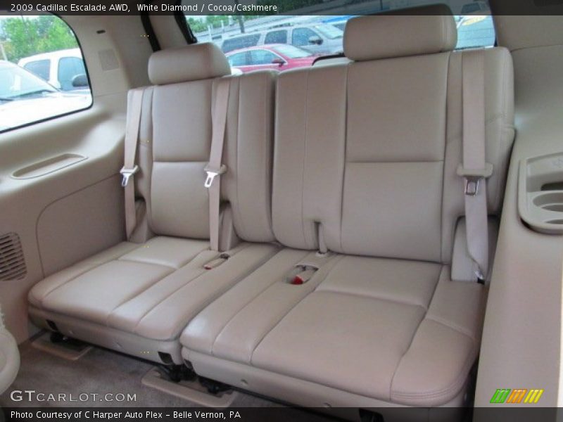 White Diamond / Cocoa/Cashmere 2009 Cadillac Escalade AWD