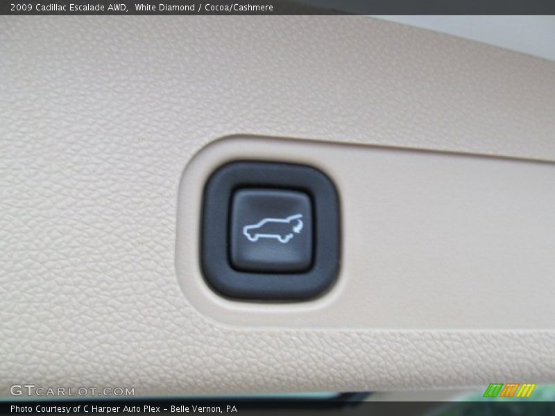 White Diamond / Cocoa/Cashmere 2009 Cadillac Escalade AWD
