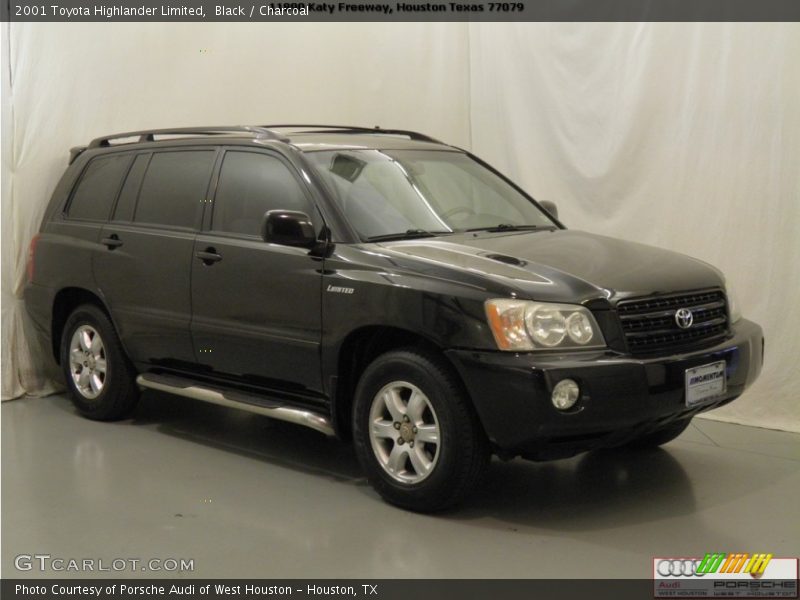 Black / Charcoal 2001 Toyota Highlander Limited