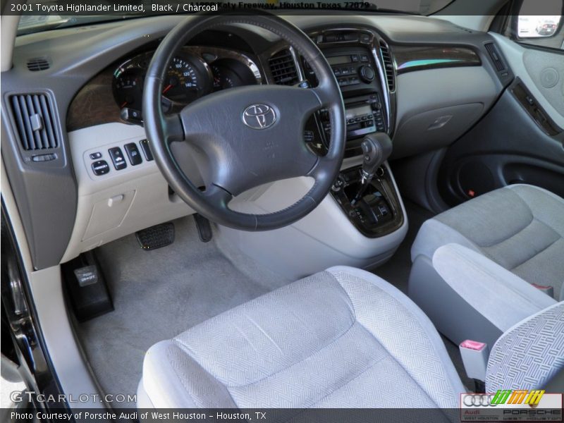 Black / Charcoal 2001 Toyota Highlander Limited