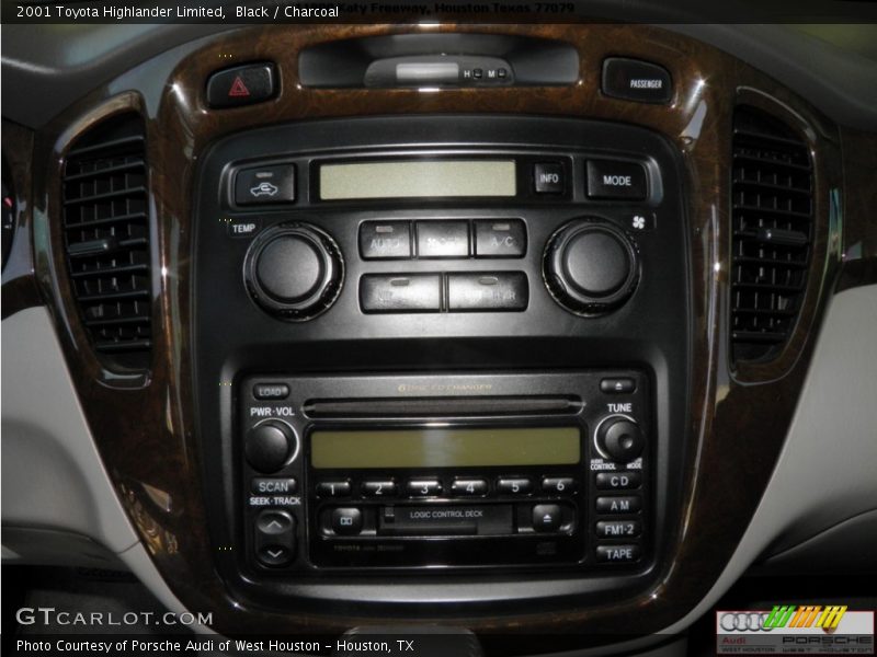 Black / Charcoal 2001 Toyota Highlander Limited