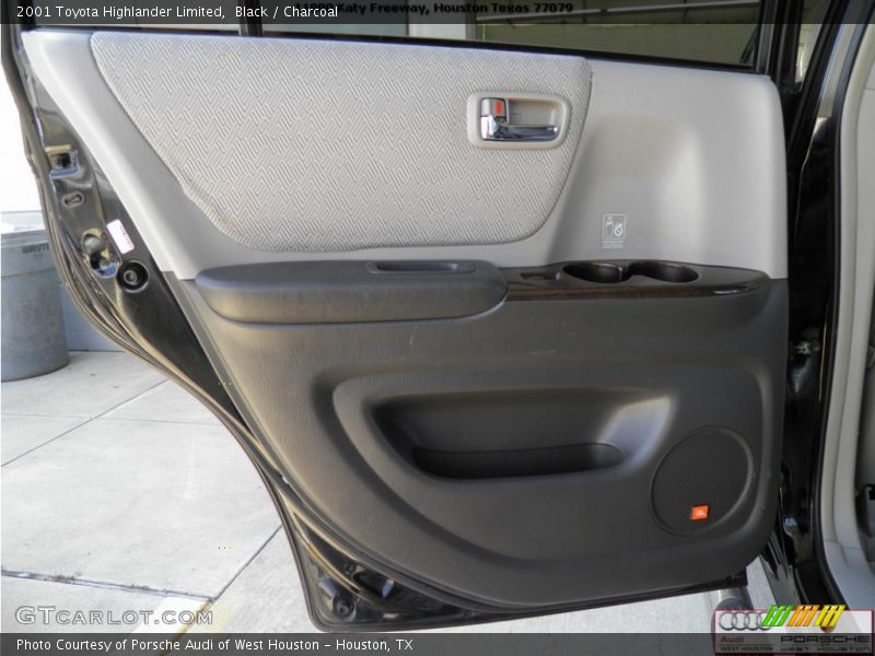 Black / Charcoal 2001 Toyota Highlander Limited