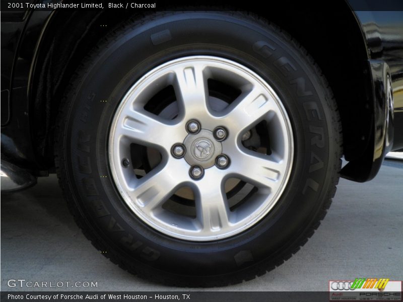 Black / Charcoal 2001 Toyota Highlander Limited