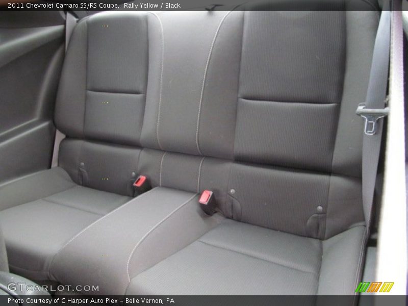 Rear Seat of 2011 Camaro SS/RS Coupe