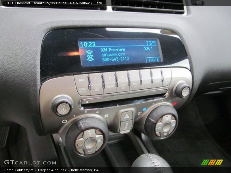 Controls of 2011 Camaro SS/RS Coupe