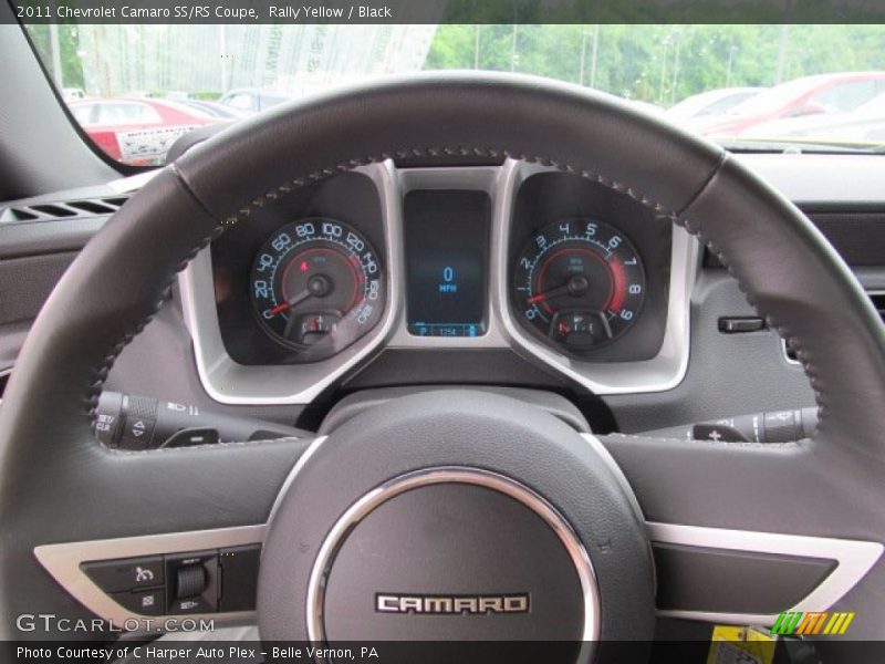 Rally Yellow / Black 2011 Chevrolet Camaro SS/RS Coupe