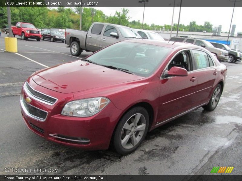 Red Jewel / Ebony 2009 Chevrolet Malibu LT Sedan